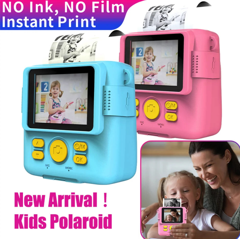 Instant Print Kids Camera